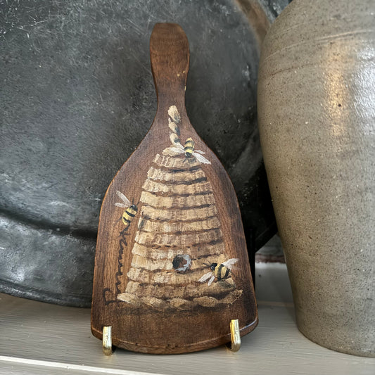 Ann Sweeney Butter Paddle - 3 Bee Skep