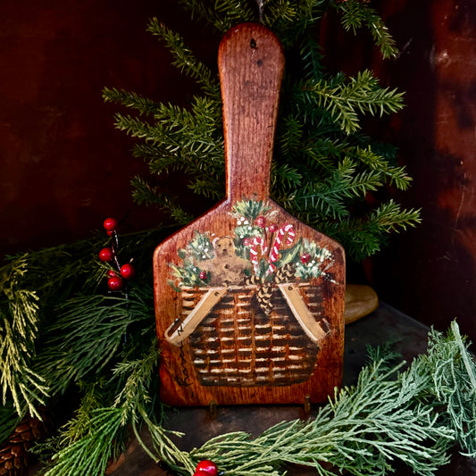 Ann Sweeney Butter Paddle - Holiday Basket