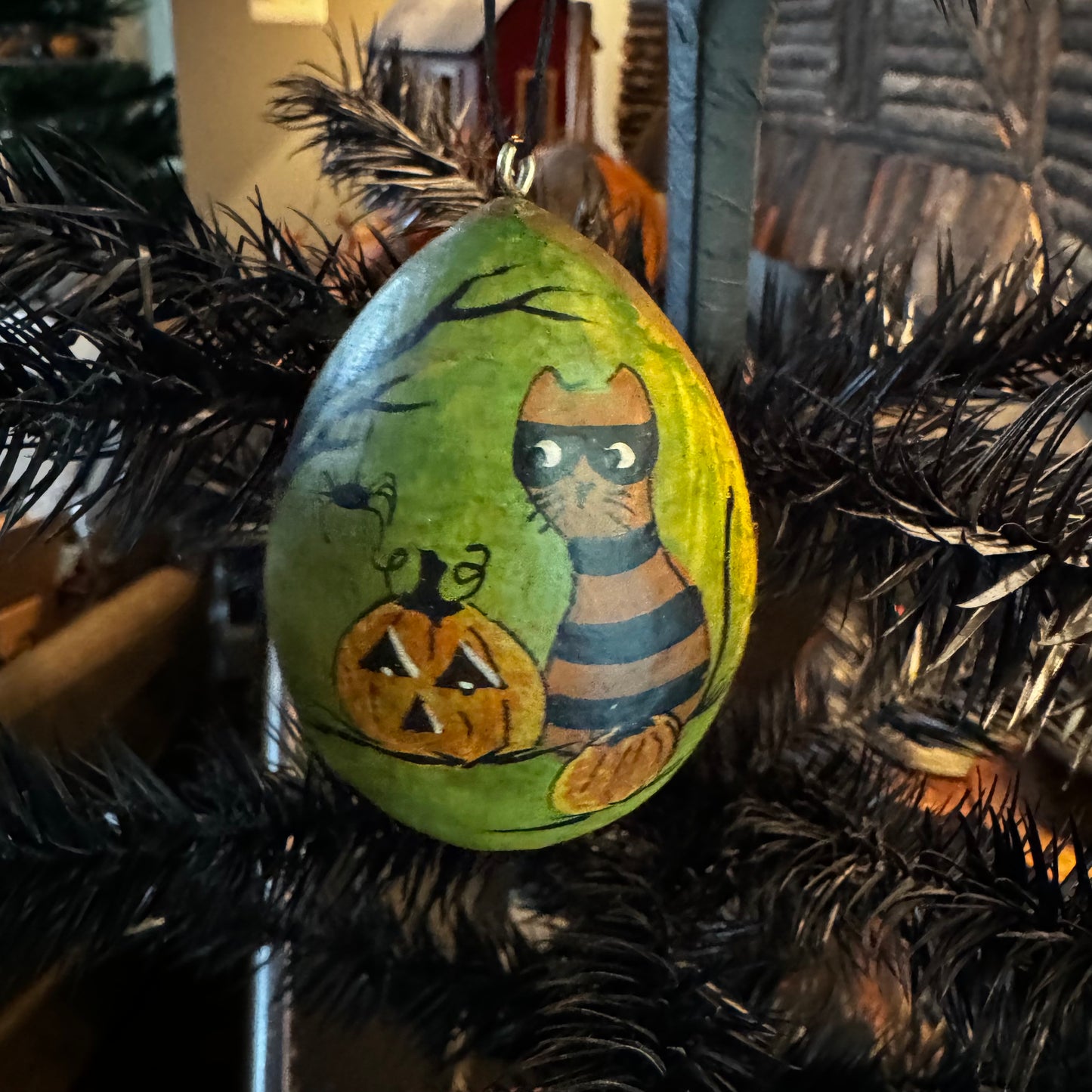 The Mule Barn - Halloween Gourd Ornaments