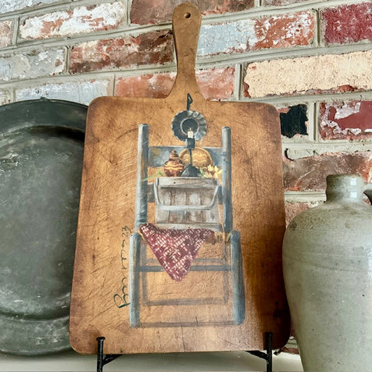 Ann Sweeney Bread Board - Redware Chair