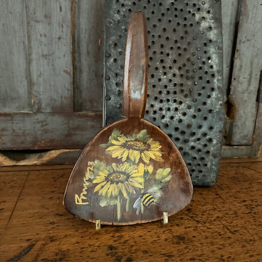 Ann Sweeney Butter Paddle - Sunflower Bee