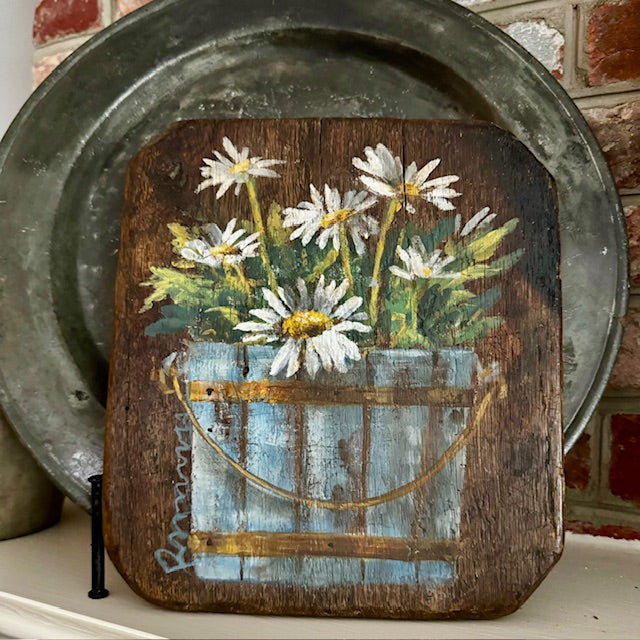 Ann Sweeney Bread Board - Daisy Basket