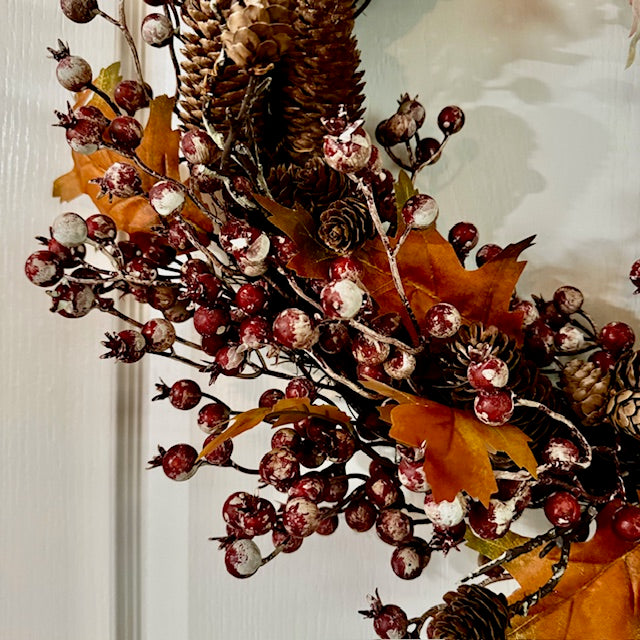 Wreath - Frosted Fall