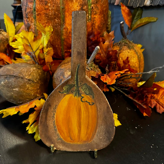 Ann Sweeney Butter Paddle - Tall Pumpkin