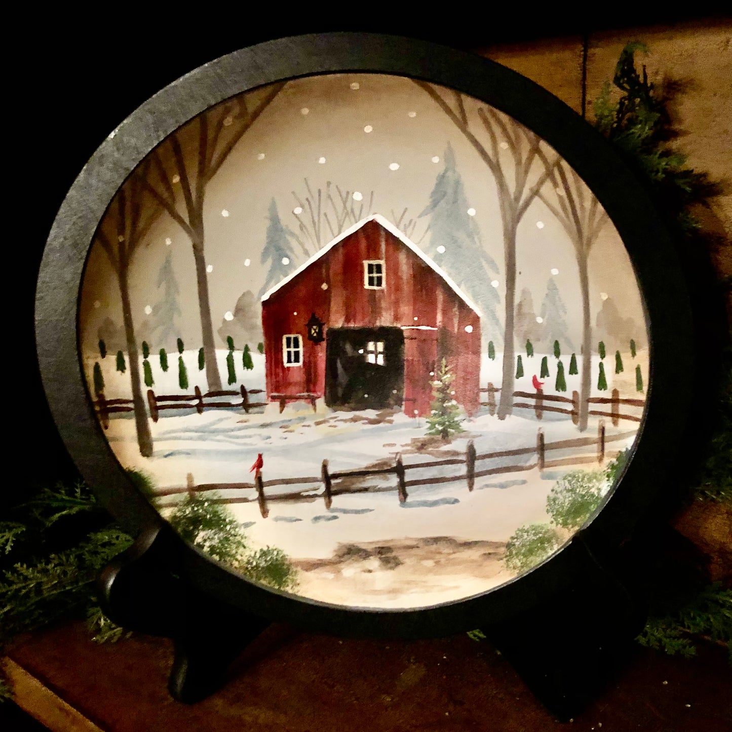 Ann Sweeney Bowl - Winter Barn